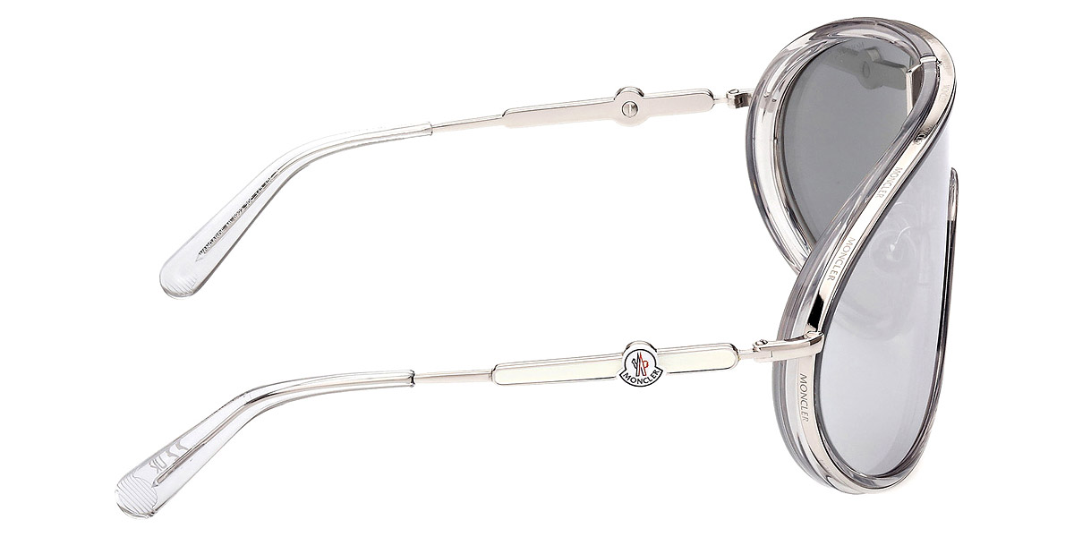 Color: Transparent Ice Gray/Palladium (20C) - Moncler ML0222Vangarde20C00