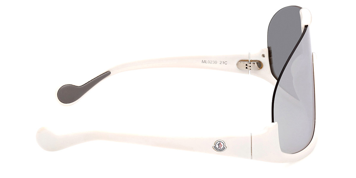 Color: Shiny Optical White (21C) - Moncler ML0230Visseur21C00