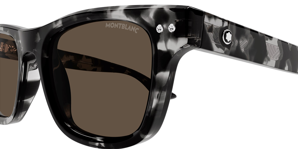 Color: Black (008) - Montblanc MB0254S00853