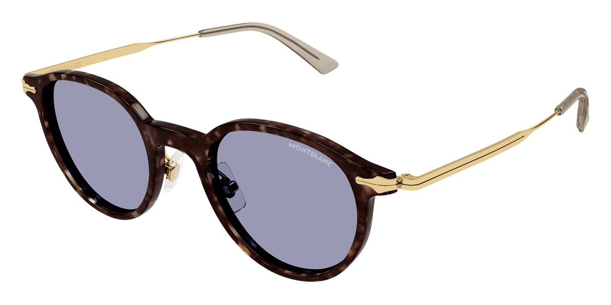 Color: Havana/Gold (002) - Montblanc MB0362S00249