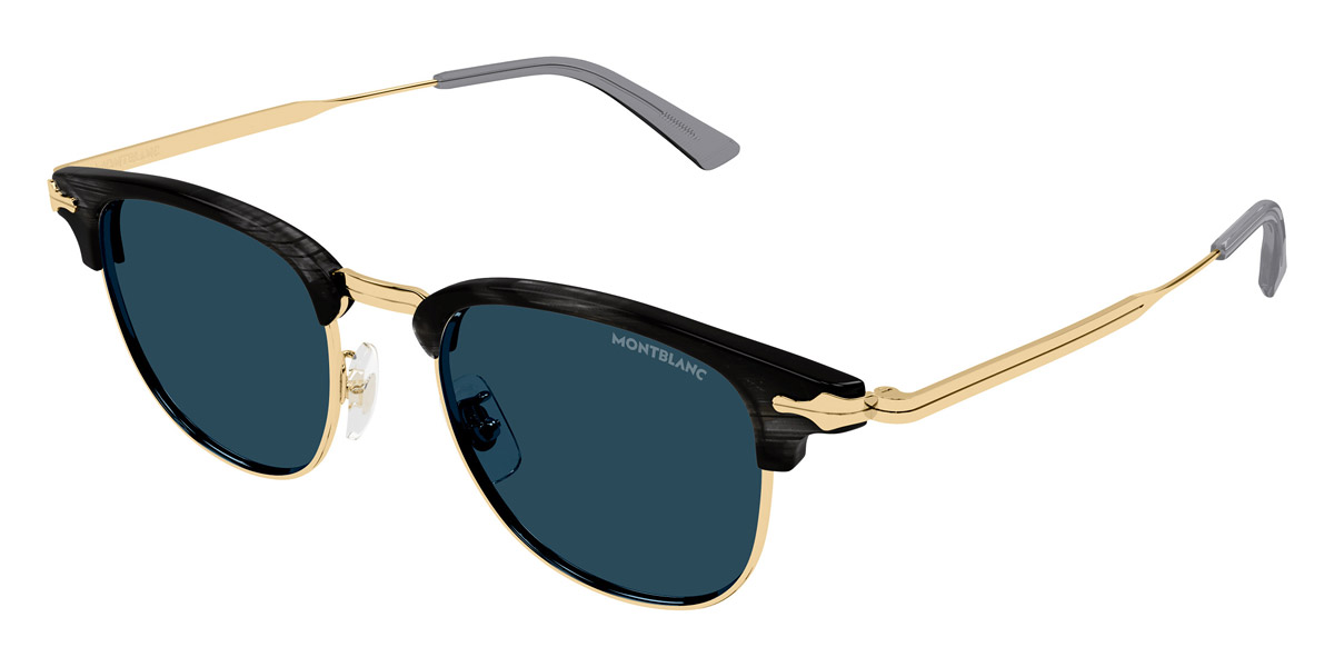 Color: Gray/Gold (003) - Montblanc MB0364S00349