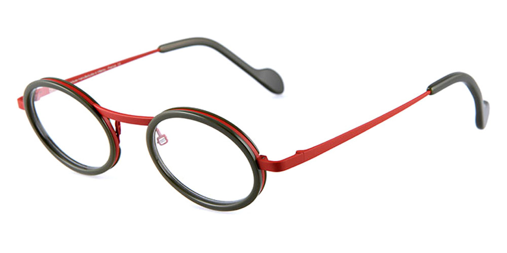 NAONED™ SENIZ 32KA 44 Khaki/Rust Eyeglasses