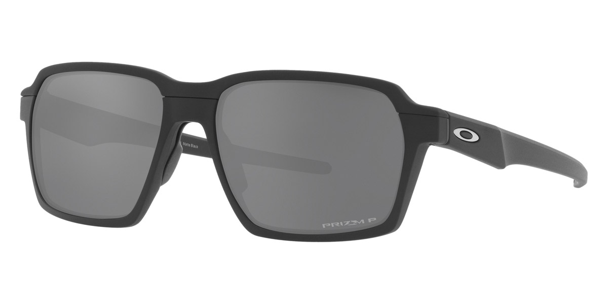 Oakley™ Parlay OO4143 414304 58 Matte Black Sunglasses
