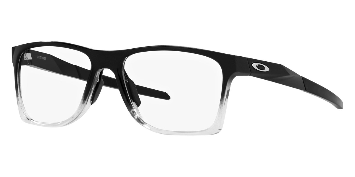 Oakley™ Activate OX8173 817304 55 Polished Black Fade Eyeglasses