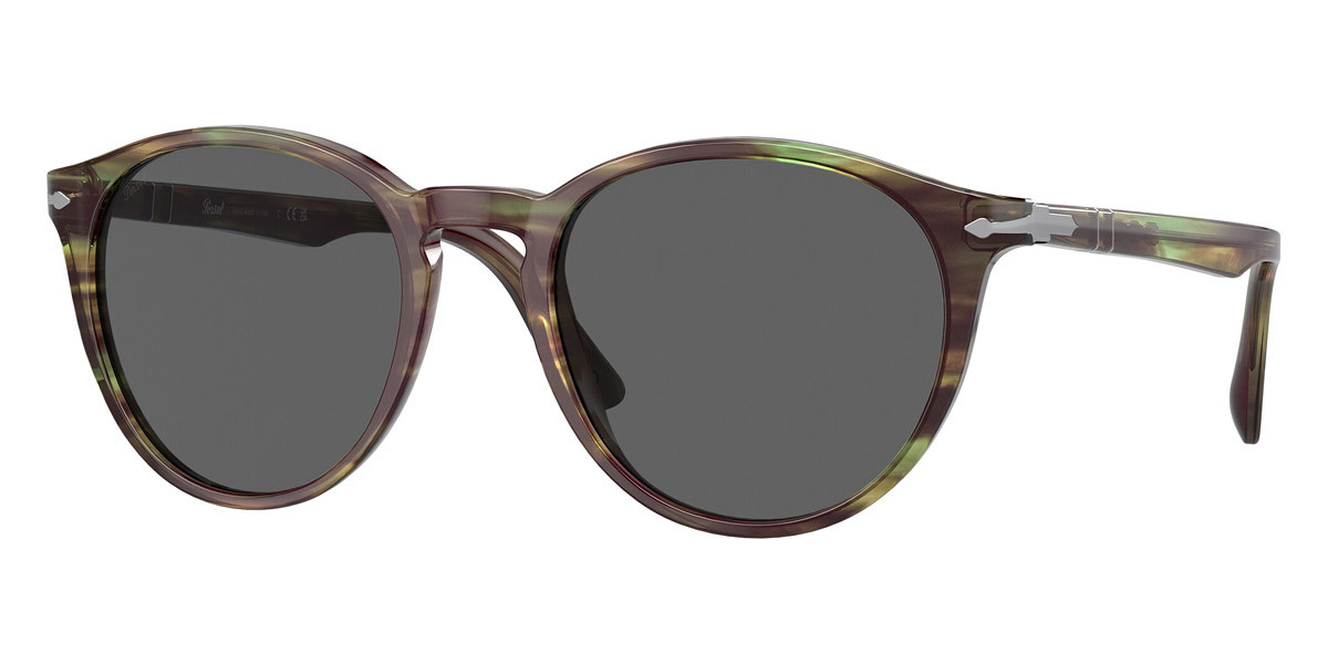 Color: Striped Green (1156B1) - Persol PO3152S1156B149