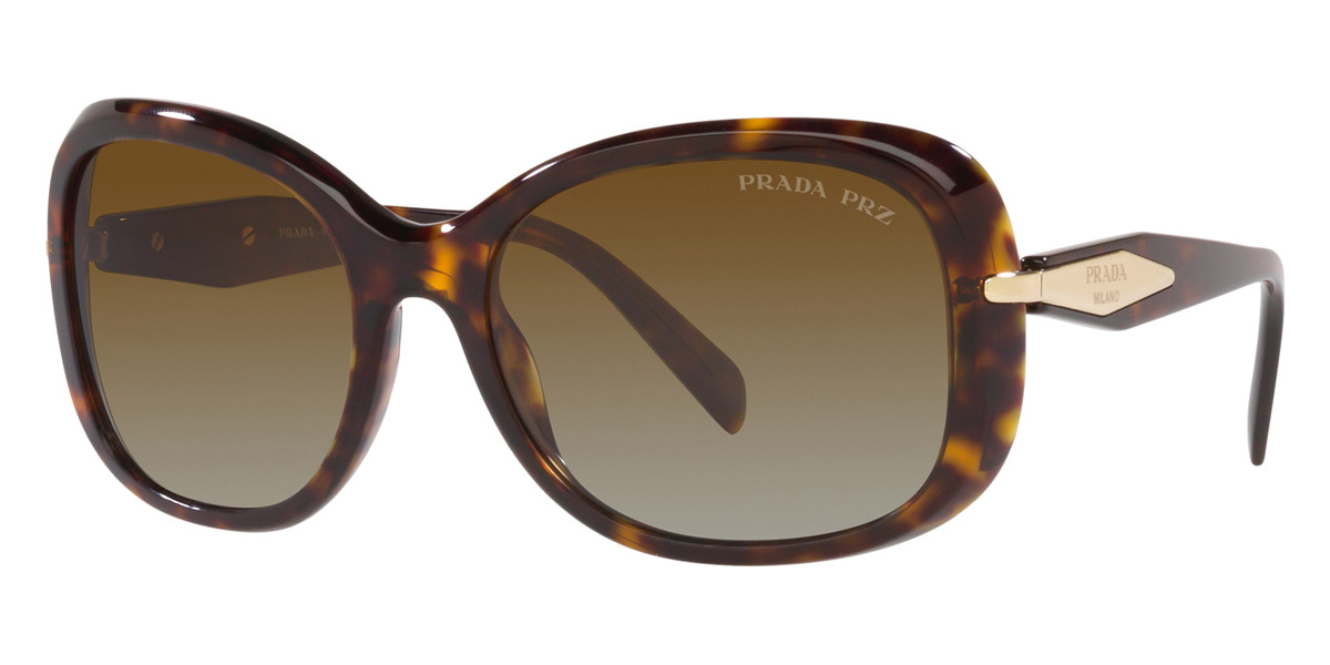 Color: Tortoise (2AU6E1) - Prada PR04ZSF2AU6E158