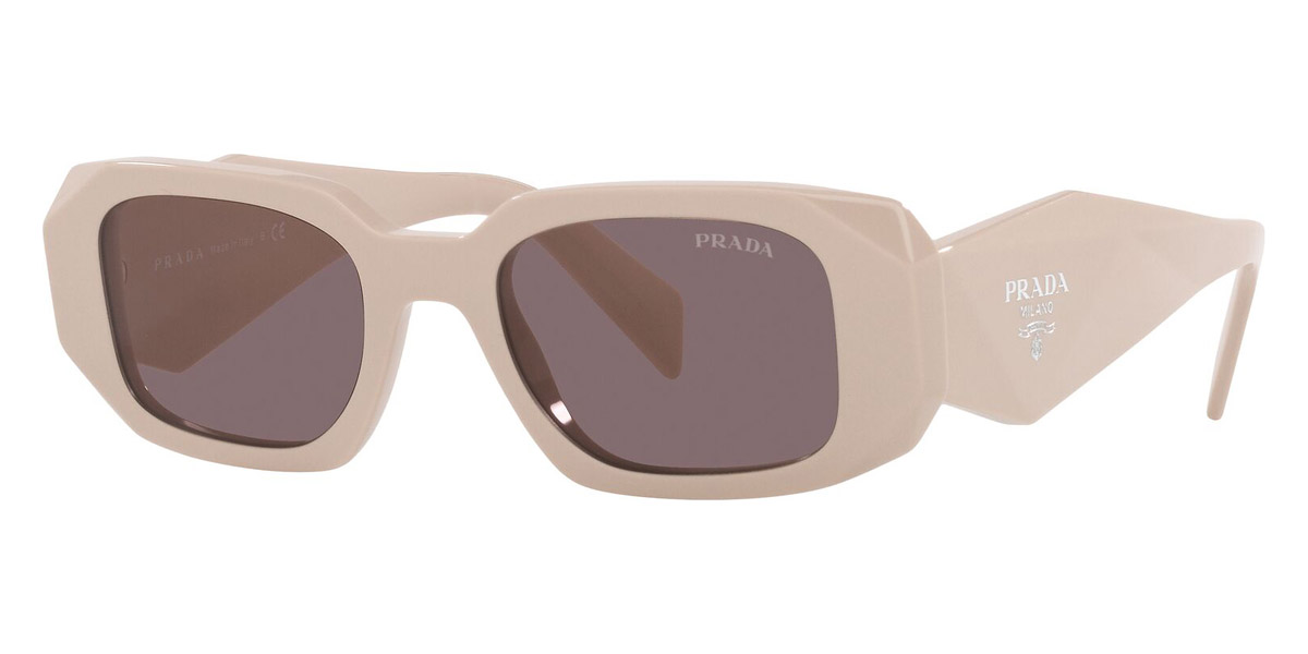 Prada™ Symbole PR 17WS Rectangle Sunglasses | EyeOns.com