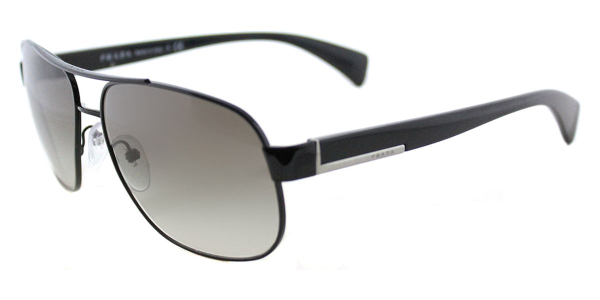 Prada Conceptual PR 52PS 7AX0A7 61 Black Sunglasses