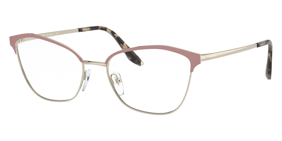 Color: Matte Pink/Pale Gold (07B1O1) - Prada PR62XV07B1O154