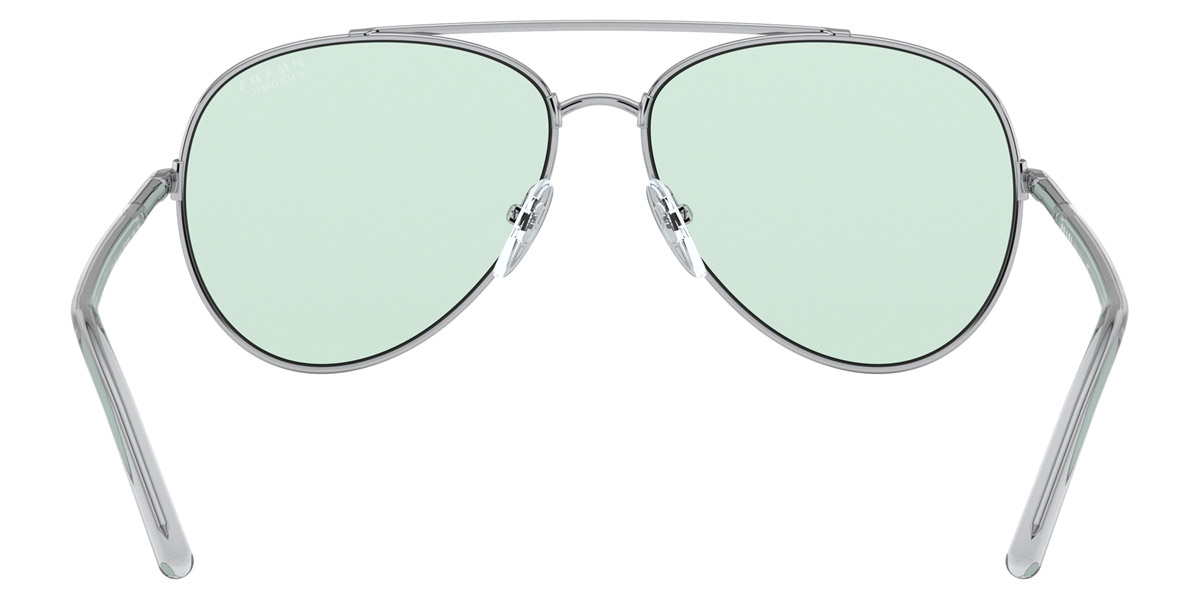 Color: Silver (1BC08D) - Prada PR66XS1BC08D57