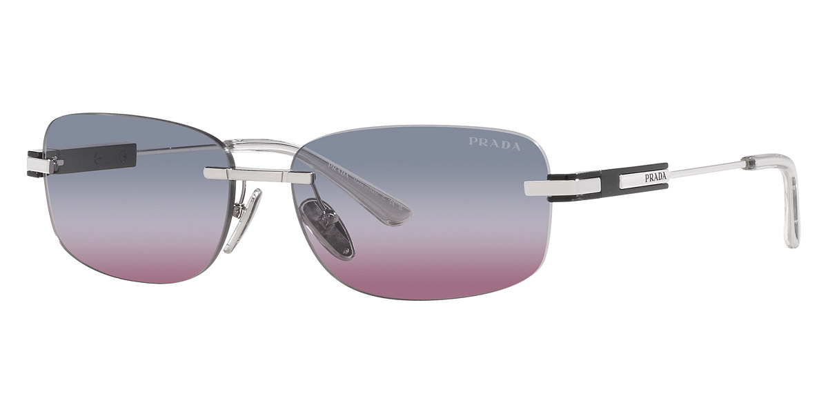 Color: Silver (1BC08B) - Prada PR68ZS1BC08B60