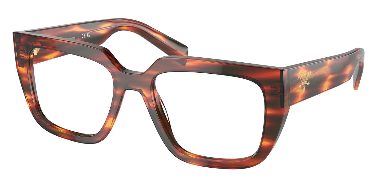 Prada™ PR A03V Irregular Eyeglasses | EyeOns.com