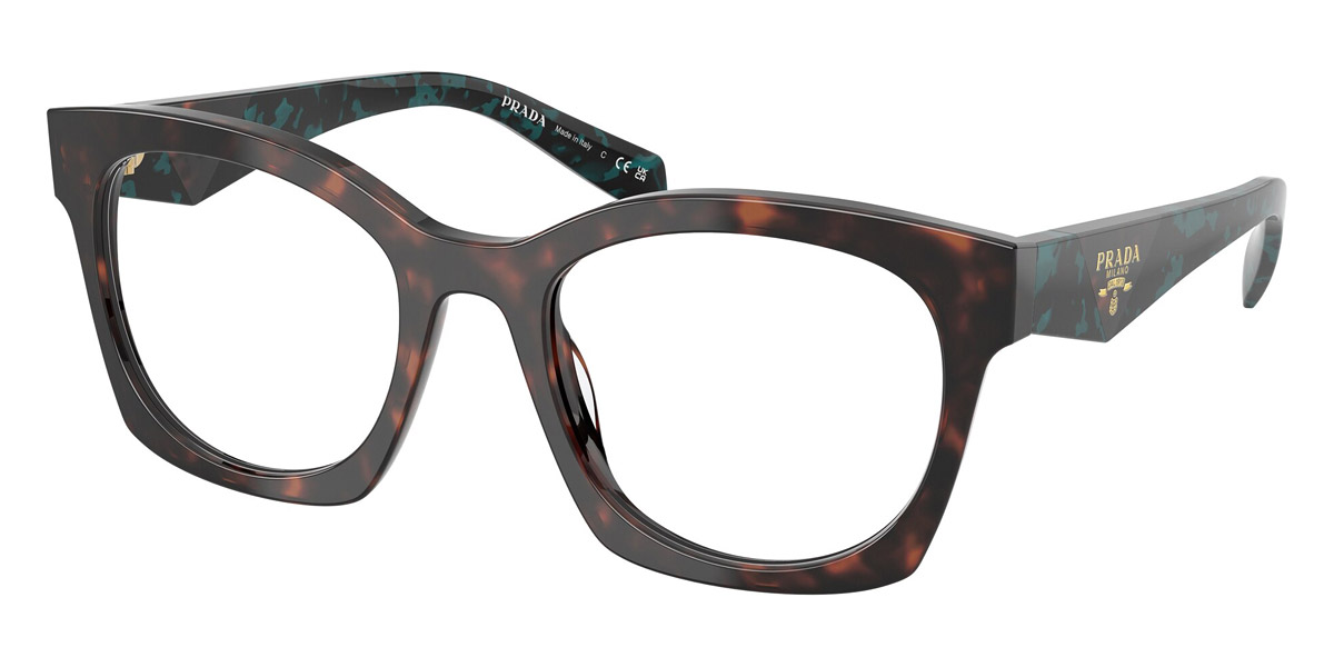 Color: Root Tortoise/Teal Tortoise (18Z1O1) - Prada PRA05V18Z1O150