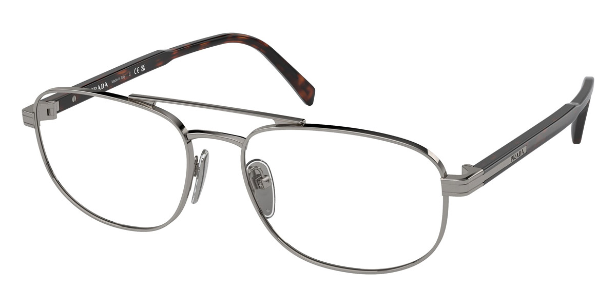 Color: Gunmetal/Radica Tortoise (5AV1O1) - Prada PRA56V5AV1O155