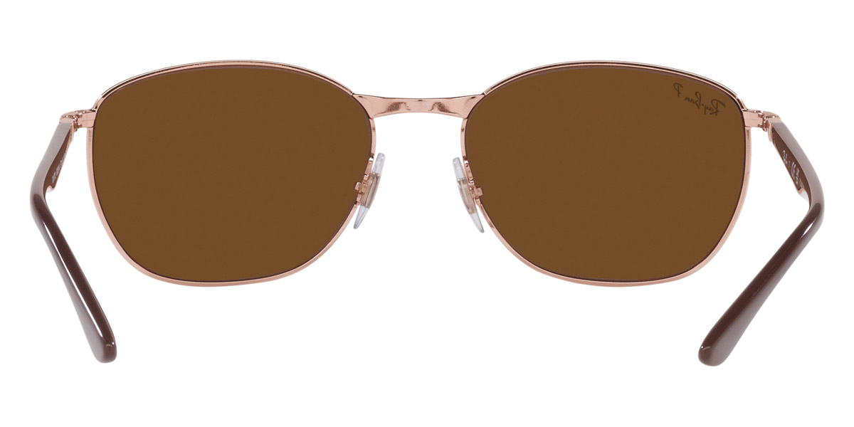 Ray-Ban™ RB3702 9202AN 57 Rose Gold Sunglasses