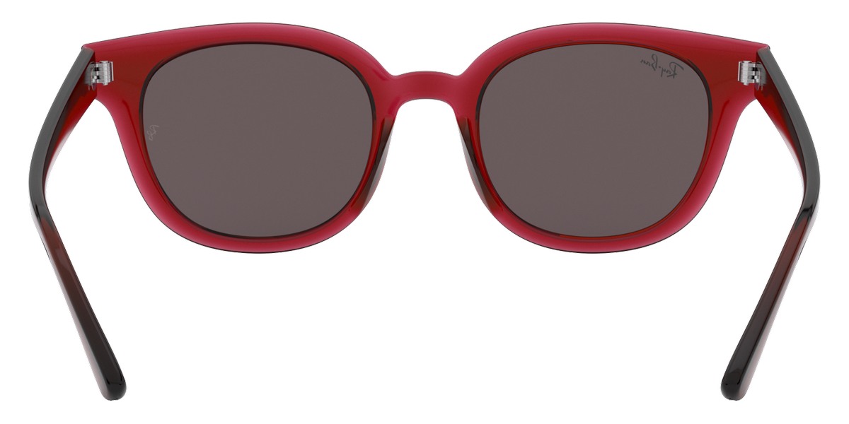 Color: Transparent Red (645193) - Ray-Ban RB432464519350