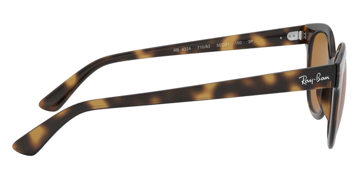 Color: Light Havana (710/83) - Ray-Ban RB4324710/8350