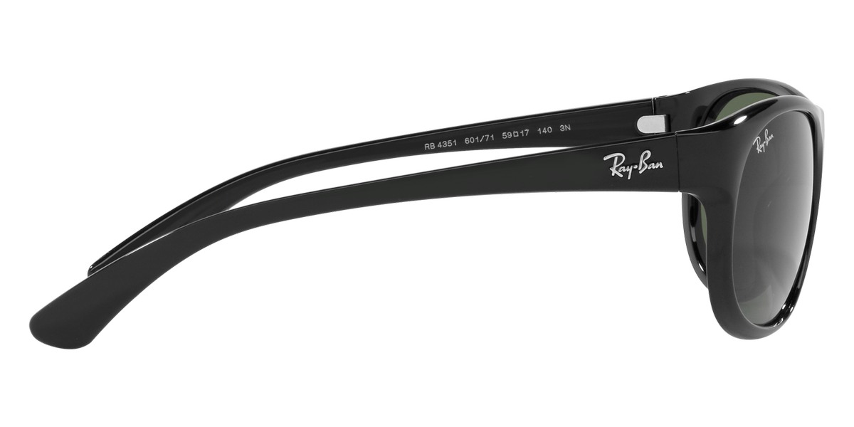 Ray-Ban™ RB4351 601/71 59 Sunglasses in Black