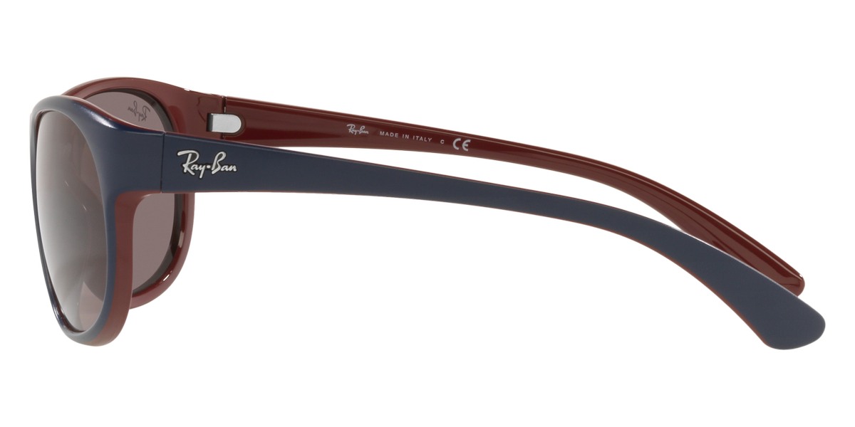 Color: Matte Blue on Bordeaux (65697N) - Ray-Ban RB435165697N59