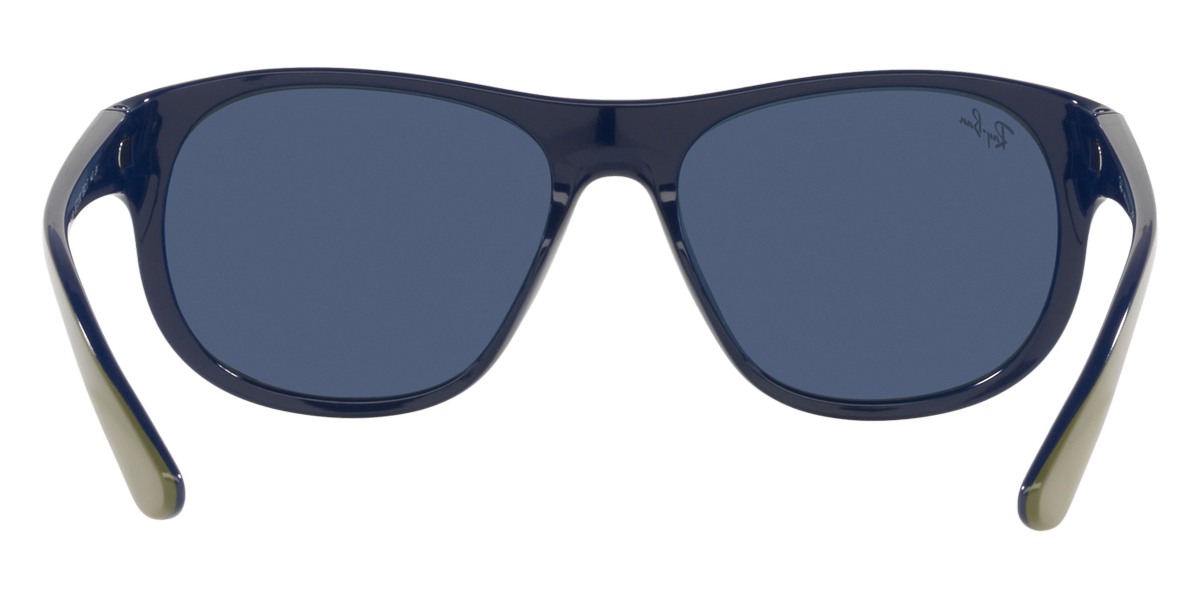 Color: Matte Green on Blue (657080) - Ray-Ban RB435165708059