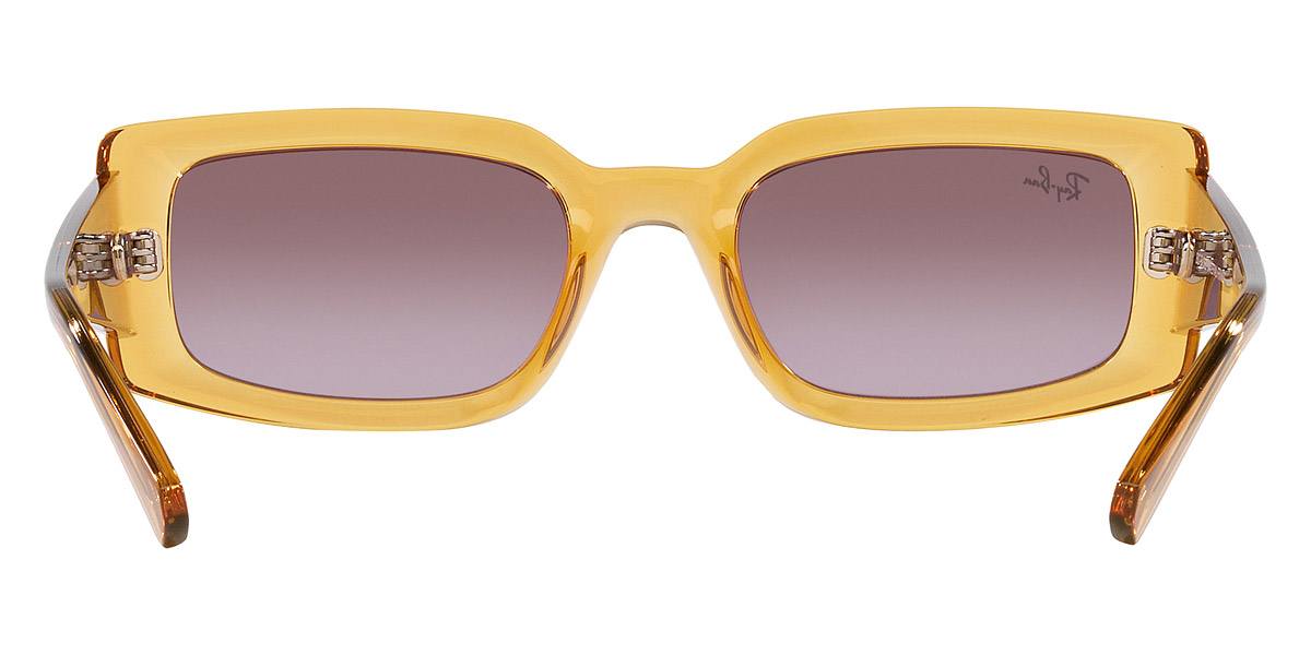 Color: Transparent Yellow (66828H) - Ray-Ban RB439566828H54