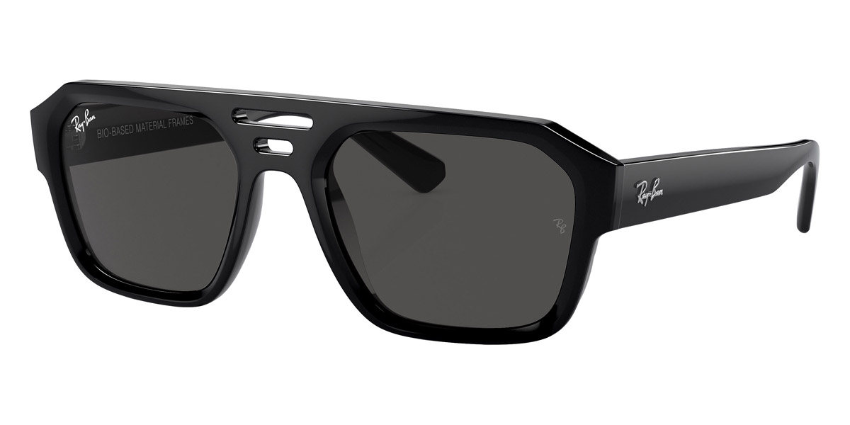 Color: Black (667787) - Ray-Ban RB439766778754