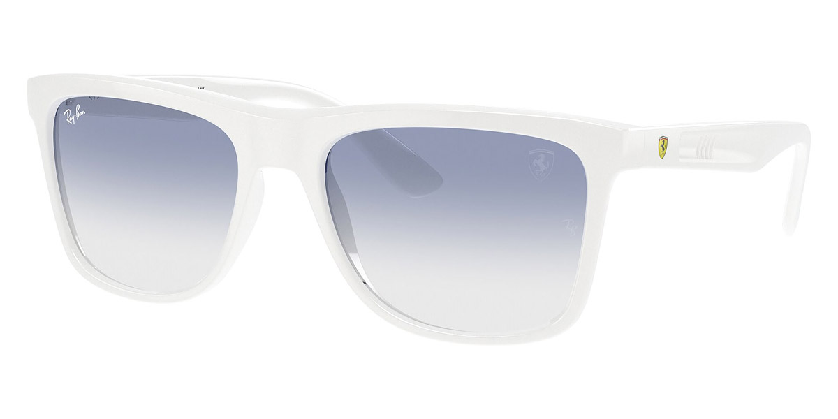 Ray-Ban™ RB4413M F69219 57 White Sunglasses