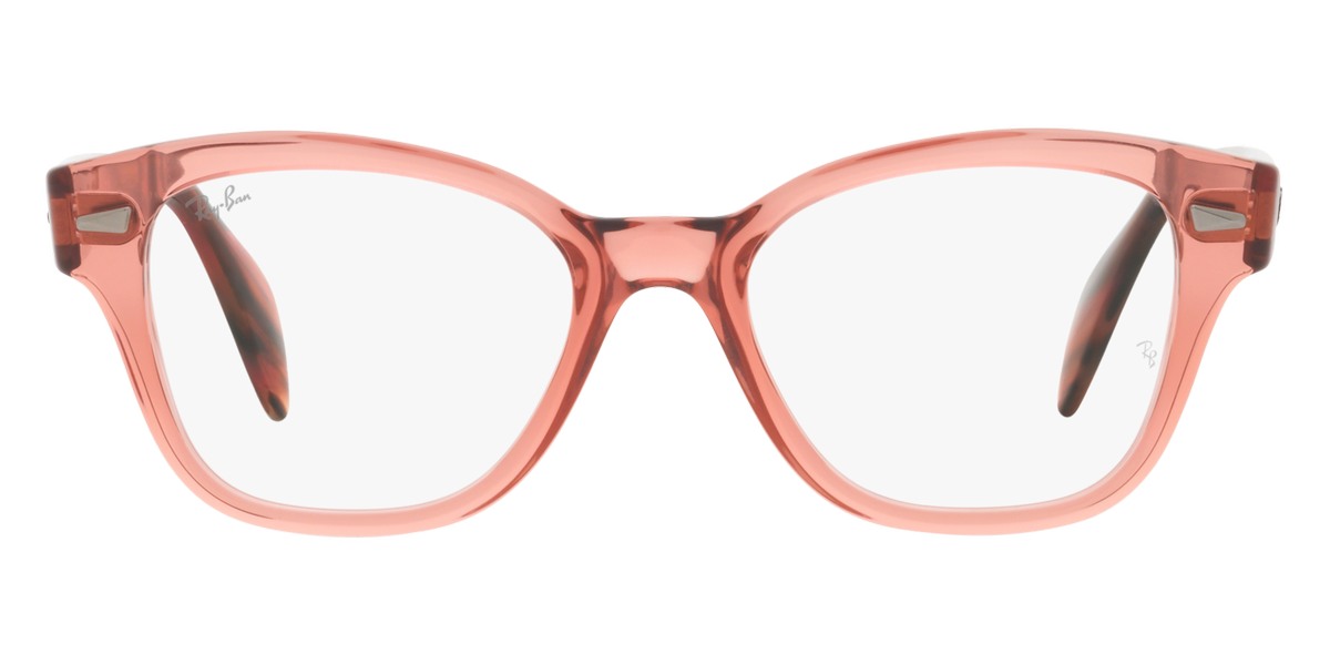 Ray-Ban™ RX0880 8177 52 Transparent Pink Eyeglasses