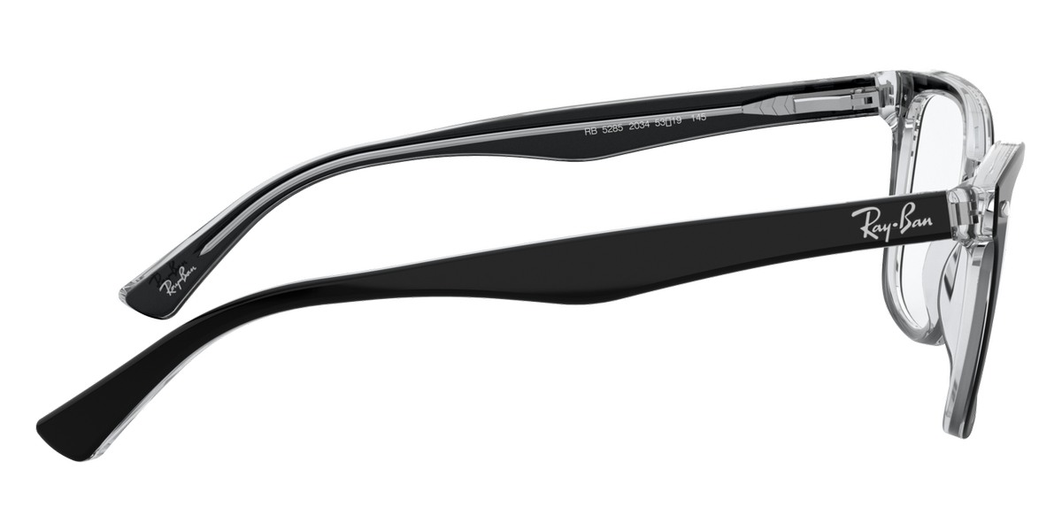 Color: Black On Transparent (2034) - Ray-Ban RX5285203453