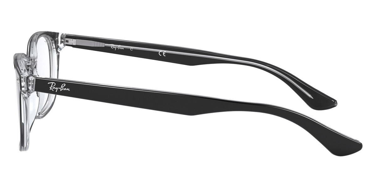 Color: Black On Transparent (2034) - Ray-Ban RX5375203451