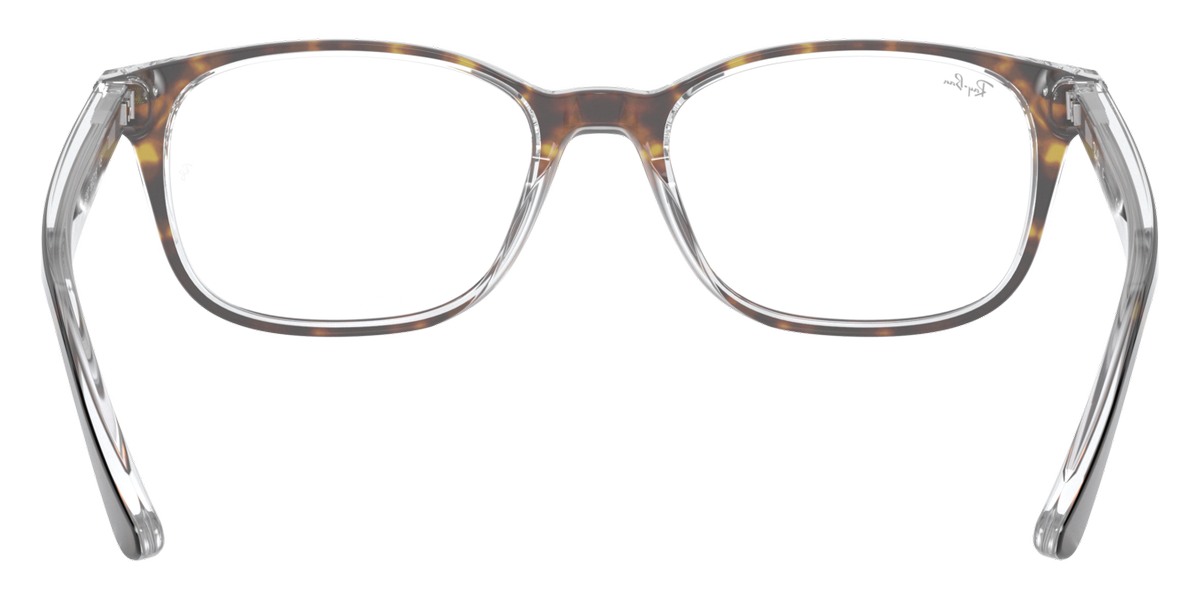 Color: Havana On Transparent (5082) - Ray-Ban RX5375508251