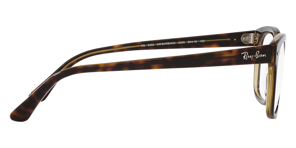 Color: Havana on Transparent (8285) - Ray-Ban RX5383F828554