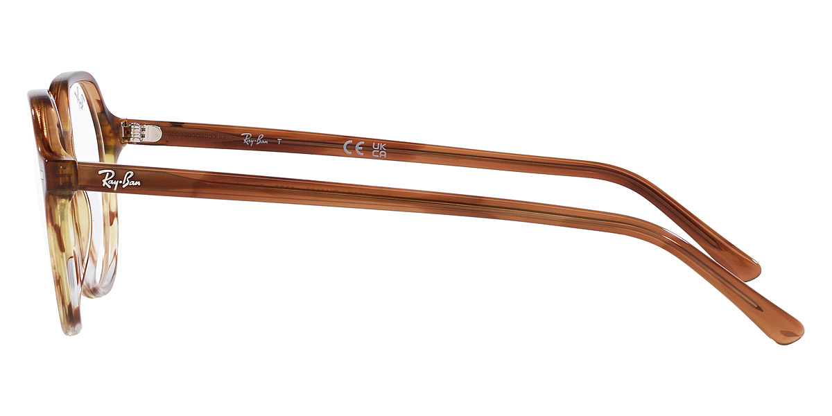 Color: Striped Brown and Yellow (8253) - Ray-Ban RX5395825351