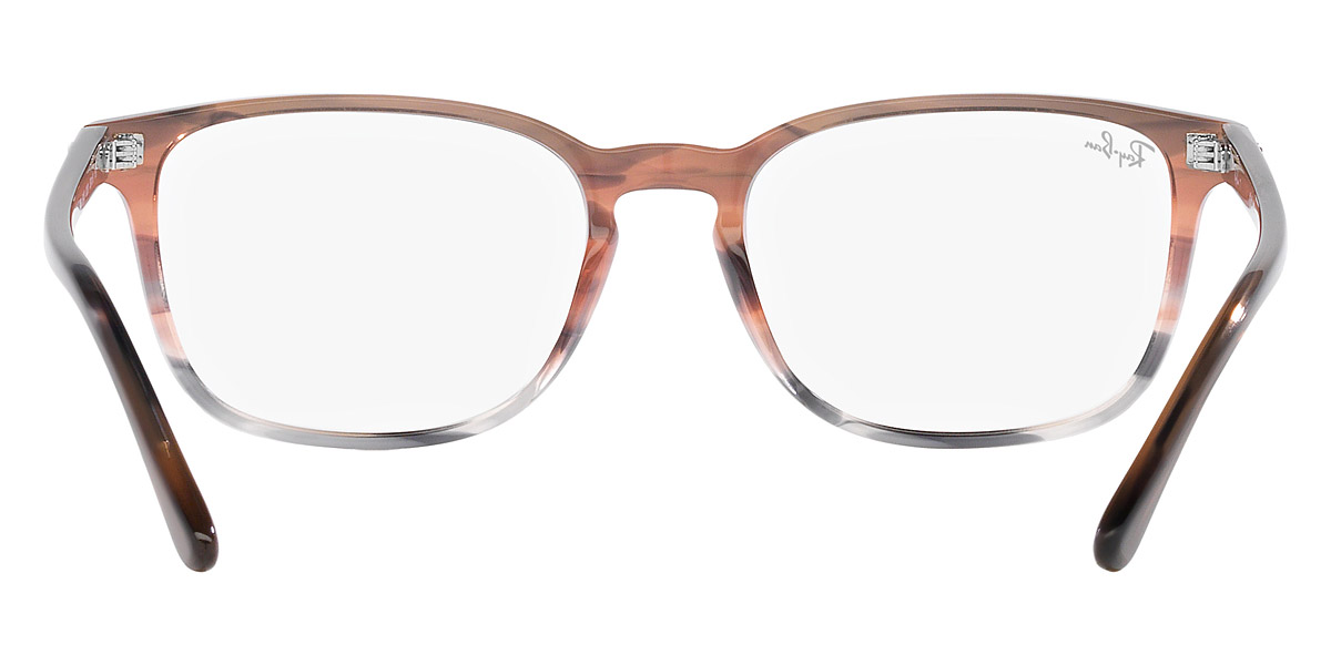 Color: Striped Brown and Red (8251) - Ray-Ban RX5418825156