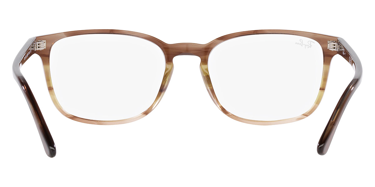 Color: Striped Brown and Green (8255) - Ray-Ban RX5418825554