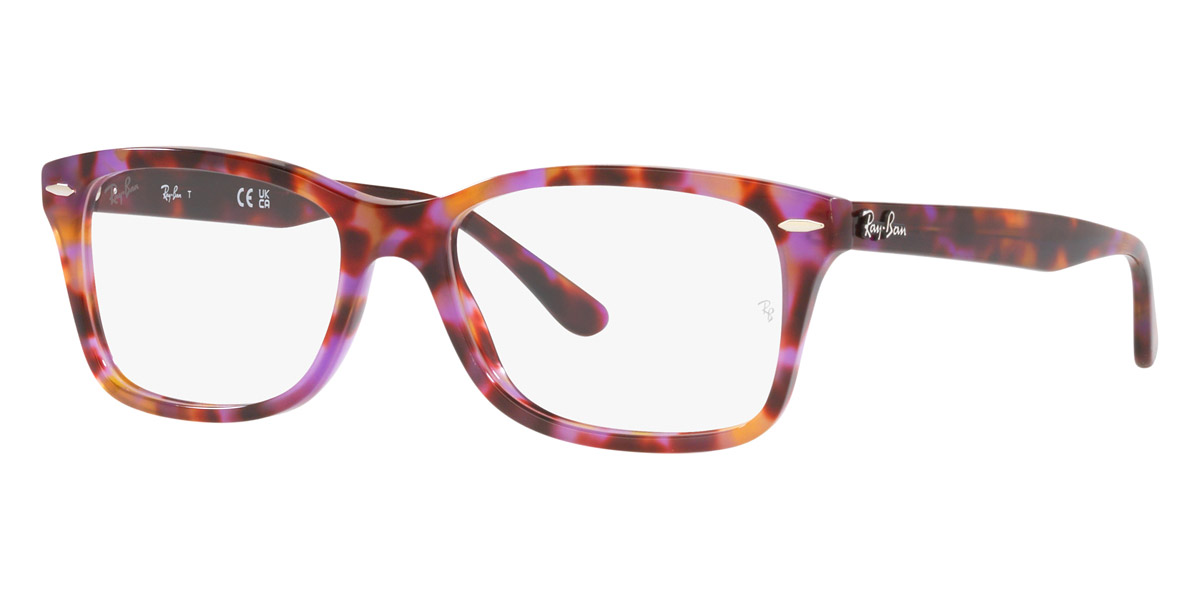 Color: Red and Purple Havana (8175) - Ray-Ban RX5428F817555