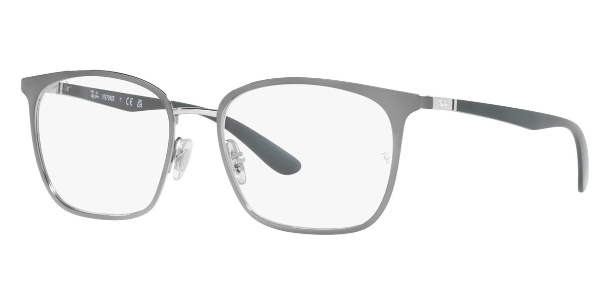 Color: Gray on Silver (3125) - Ray-Ban RX6486312554