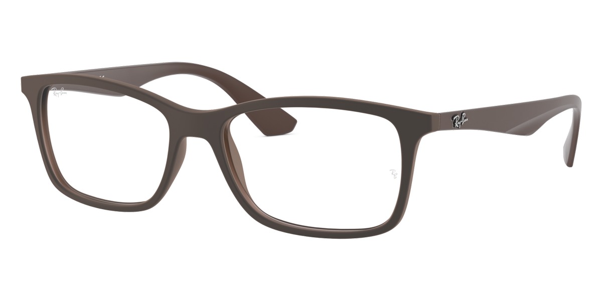 Color: Matte Transparent Brown (5451) - Ray-Ban RX7047545154