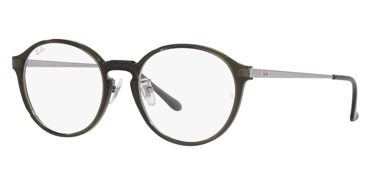 Color: Transparent Dark Green and Gunmetal (8237) - Ray-Ban RX7178D823751