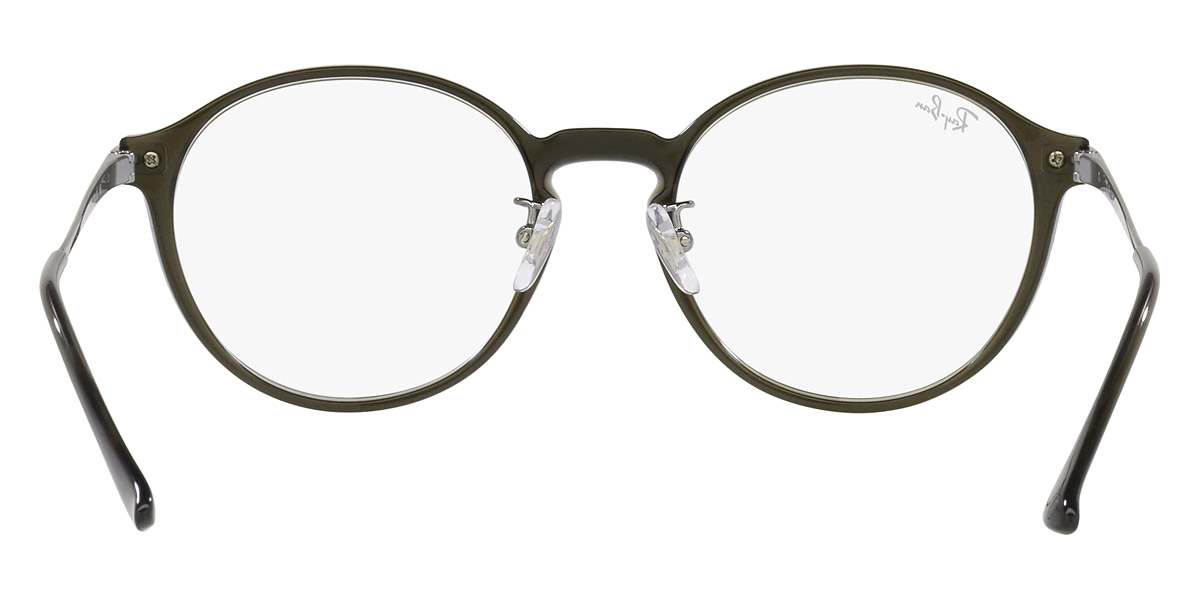 Color: Transparent Dark Green and Gunmetal (8237) - Ray-Ban RX7178D823751