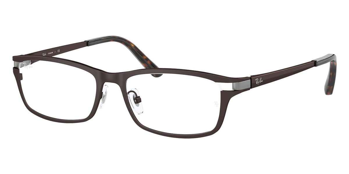 Color: Dark Brown/Brown (1020) - Ray-Ban RX8727D102054