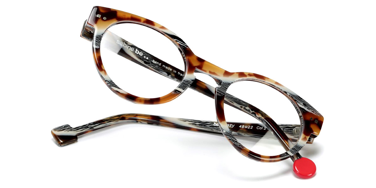 Color: Shiny Vintage Tortoise (211) - Sabine Be SBECRA211109147