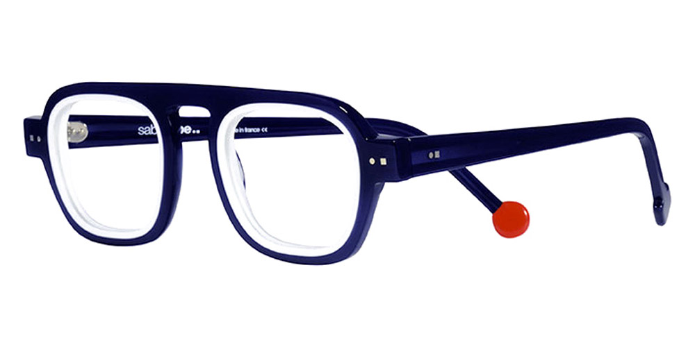 Color: Shiny Navy Blue/Shiny White (217) - Sabine Be SBEFAC217109546