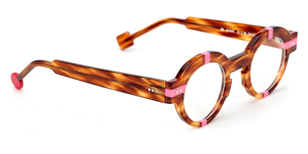 Color: Shiny Veined Blond Tortoise/Shiny Neon Pink (454) - Sabine Be SBEGRO454162743