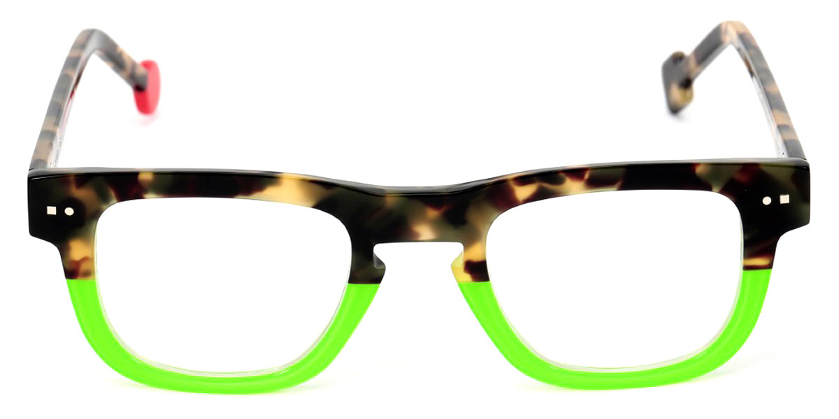 Color: Khaki Tortoise/Shiny Neon Green (218) - Sabine Be SBESWA218140147