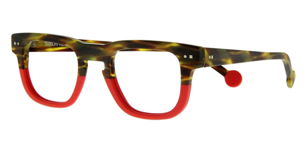 Color: Matte Veined Tortoise/Matte Red (54) - Sabine Be SBESWA5487047