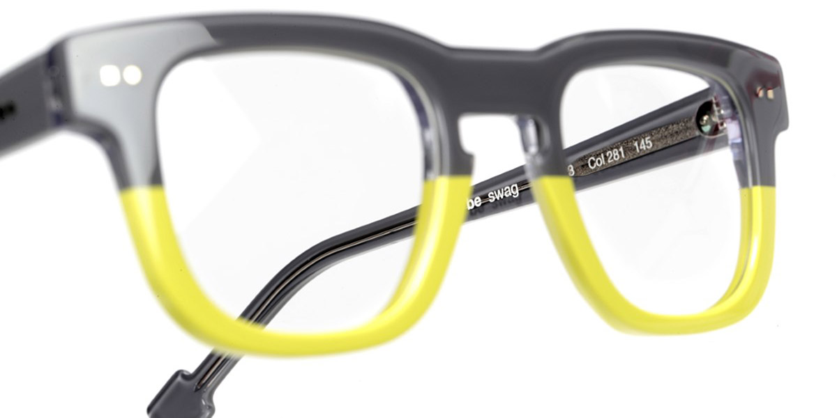 Color: Shiny Gray/Shiny Yellow (281) - Sabine Be SBESWA281145747