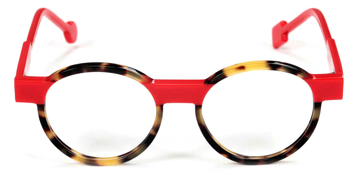 Color: Shiny Tokyo Tortoiseshell/Shiny Red (693) - Sabine Be SBEMCLEV693203045