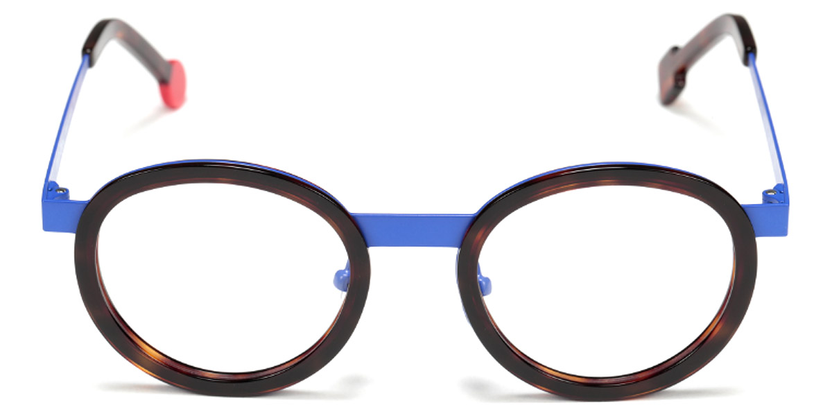 Color: Shiny Cherry Tortoise/Satin Blue Majorelle (272) - Sabine Be SBEMLUC272141743