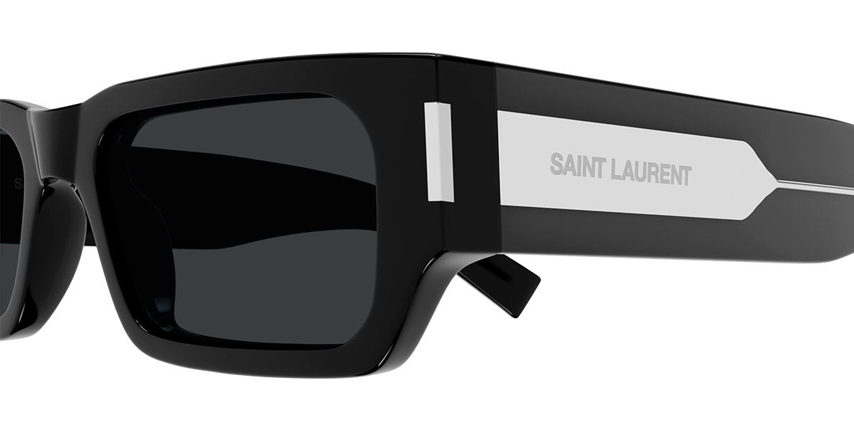 Color: Black/Crystal (001) - Saint Laurent SL66000154